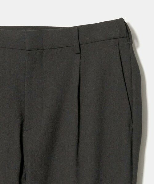 BEAUTY&YOUTH UNITED ARROWS / ビューティー&ユース ユナイテッドアローズ その他パンツ | リサイクル ポリエステル 1プリーツ テーパード パンツ NO.3 セットアップ対応 ヨコストレッチ ウォッシャブル | 詳細9