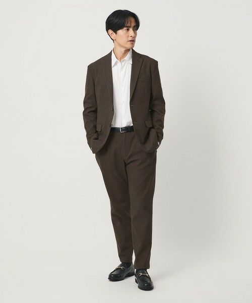 BEAUTY&YOUTH UNITED ARROWS / ビューティー&ユース ユナイテッドアローズ その他パンツ | リサイクル ポリエステル 1プリーツ テーパード パンツ NO.3 セットアップ対応 ヨコストレッチ ウォッシャブル | 詳細15