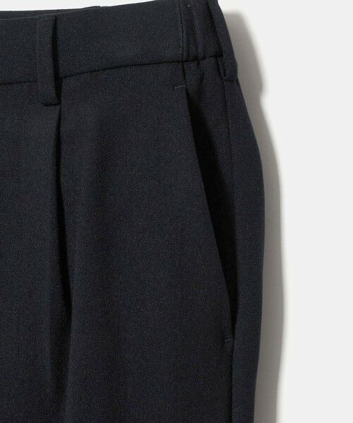 BEAUTY&YOUTH UNITED ARROWS / ビューティー&ユース ユナイテッドアローズ その他パンツ | リサイクル ポリエステル 1プリーツ テーパード パンツ NO.3 セットアップ対応 ヨコストレッチ ウォッシャブル | 詳細18