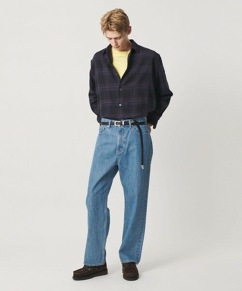 BEAUTY&YOUTH UNITED ARROWS / ビューティー&ユース ユナイテッドアローズ その他パンツ | ハイツイスト フェード デニム パンツ クラシック NO.7 | 詳細1