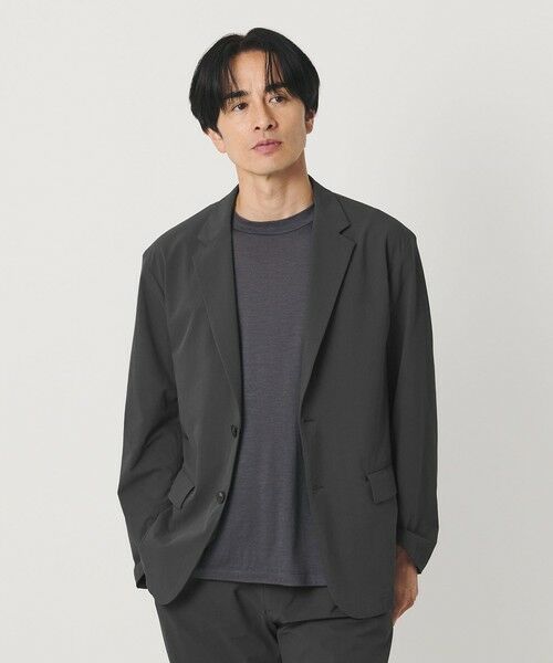 BEAUTY&YOUTH UNITED ARROWS / ビューティー&ユース ユナイテッドアローズ テーラードジャケット | 360°MASTER イーズ コンフォート 2B ジャケット セットアップ対応 撥水 ストレッチ ウォッシャブル（DK.GRAY）