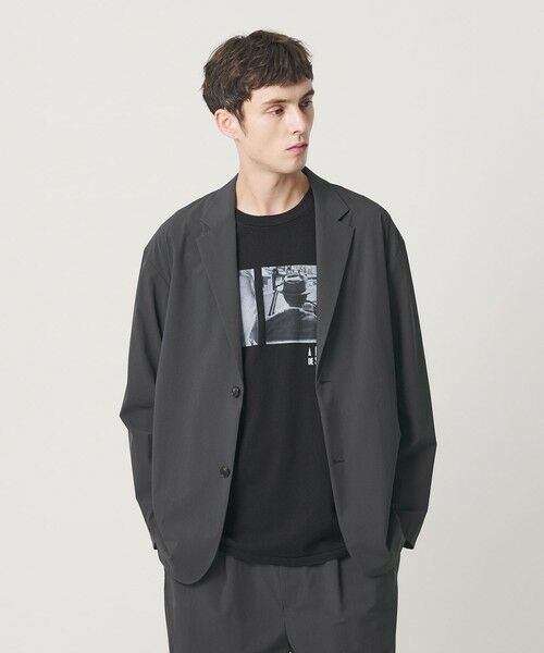 BEAUTY&YOUTH UNITED ARROWS / ビューティー&ユース ユナイテッドアローズ テーラードジャケット | 360°MASTER リラックス 2B ジャケット セットアップ対応 撥水 ストレッチ ウォッシャブル（DK.GRAY）