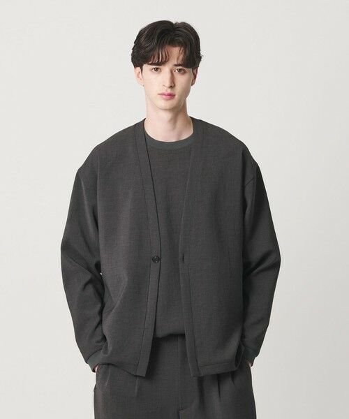 BEAUTY&YOUTH UNITED ARROWS / ビューティー&ユース ユナイテッドアローズ テーラードジャケット | DUAL PACK 3.0 1B カーディガン ジャケット ヨコストレッチ UVカット ウォッシャブル セットアップ対応 | 詳細13