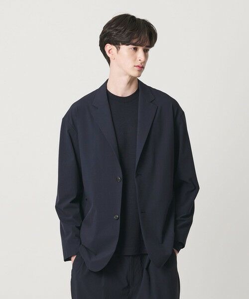BEAUTY&YOUTH UNITED ARROWS / ビューティー&ユース ユナイテッドアローズ テーラードジャケット | 【WEB限定】360°MASTER リラックス 2B ジャケット セットアップ対応 撥水 ストレッチ ウォッシャブル（NAVY）