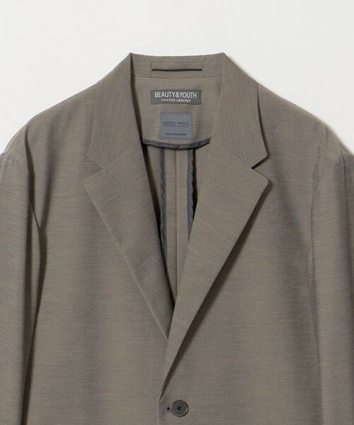 BEAUTY&YOUTH UNITED ARROWS / ビューティー&ユース ユナイテッドアローズ テーラードジャケット | MIXED-WOOL 2B コンフォート ジャケット タテヨコストレッチ ウォッシャブル | 詳細6