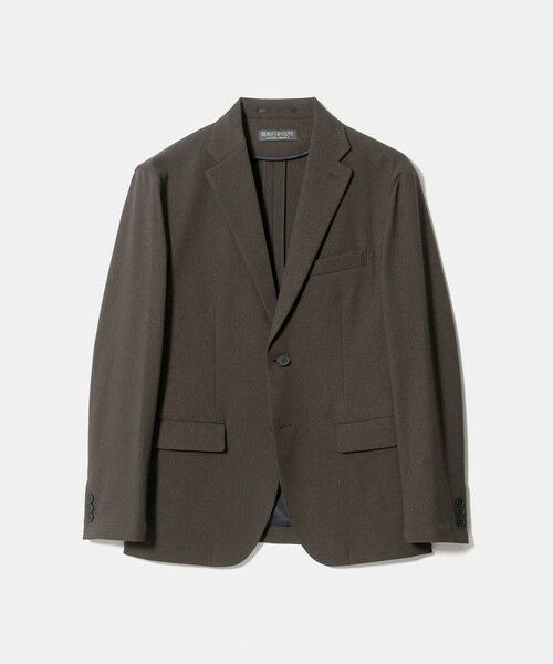 BEAUTY&YOUTH UNITED ARROWS / ビューティー&ユース ユナイテッドアローズ テーラードジャケット | リサイクル ポリエステル 2B ジャケット セットアップ対応 ヨコストレッチ ウォッシャブル | 詳細12