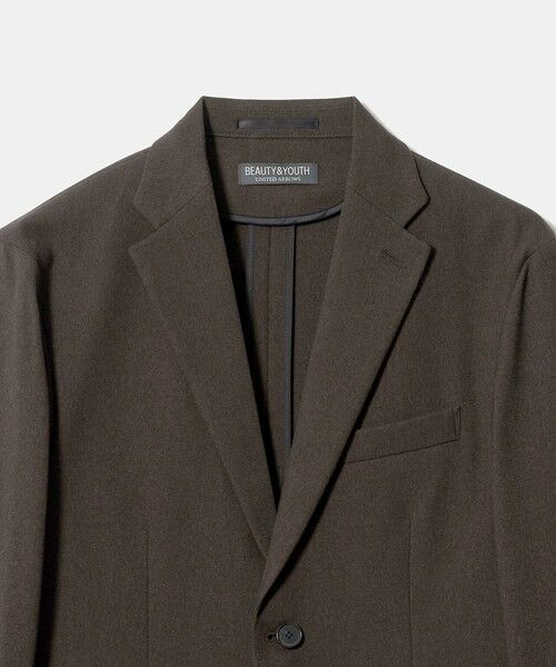 BEAUTY&YOUTH UNITED ARROWS / ビューティー&ユース ユナイテッドアローズ テーラードジャケット | リサイクル ポリエステル 2B ジャケット セットアップ対応 ヨコストレッチ ウォッシャブル | 詳細13