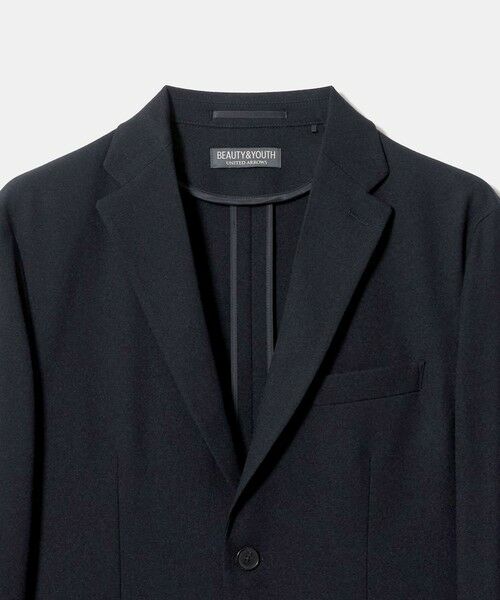 BEAUTY&YOUTH UNITED ARROWS / ビューティー&ユース ユナイテッドアローズ テーラードジャケット | リサイクル ポリエステル 2B ジャケット セットアップ対応 ヨコストレッチ ウォッシャブル | 詳細17