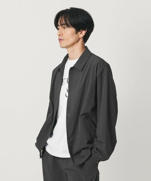 BEAUTY&YOUTH UNITED ARROWS / ビューティー&ユース ユナイテッドアローズ その他アウター | 360°MASTER バルーン コーチ ジャケット セットアップ対応 撥水 ストレッチ ウォッシャブル（DK.GRAY）