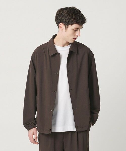 BEAUTY&YOUTH UNITED ARROWS / ビューティー&ユース ユナイテッドアローズ その他アウター | 360°MASTER バルーン コーチ ジャケット セットアップ対応 撥水 ストレッチ ウォッシャブル（DK.BROWN）