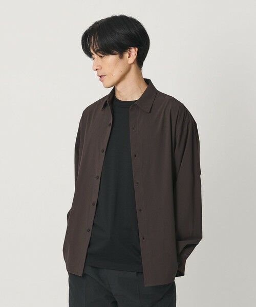 BEAUTY&YOUTH UNITED ARROWS / ビューティー&ユース ユナイテッドアローズ シャツ・ブラウス | 360°MASTER ヴァーブ ロングスリーブ シャツ セットアップ対応 撥水 ストレッチ ウォッシャブル | 詳細25