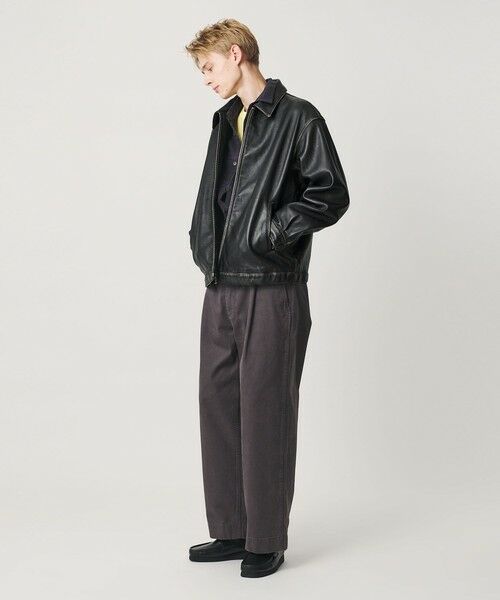 BEAUTY&YOUTH UNITED ARROWS / ビューティー&ユース ユナイテッドアローズ その他アウター | ラブ レザー ワーク ジャケット | 詳細1