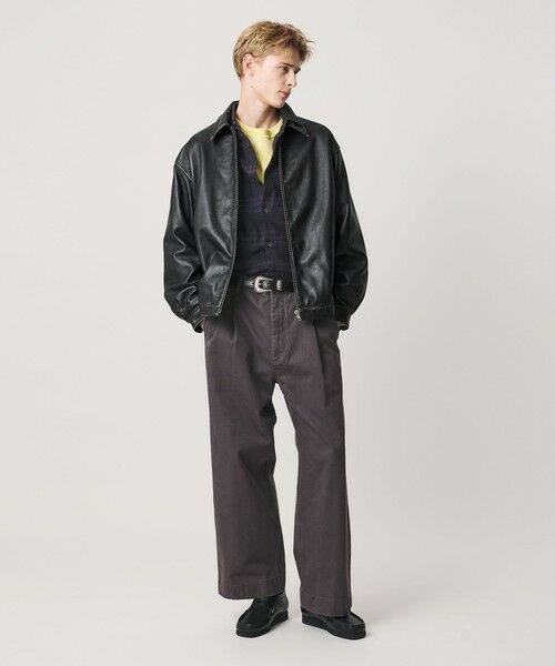 BEAUTY&YOUTH UNITED ARROWS / ビューティー&ユース ユナイテッドアローズ その他アウター | ラブ レザー ワーク ジャケット | 詳細3