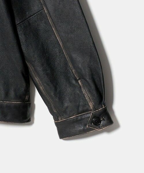 BEAUTY&YOUTH UNITED ARROWS / ビューティー&ユース ユナイテッドアローズ その他アウター | ラブ レザー ワーク ジャケット | 詳細9