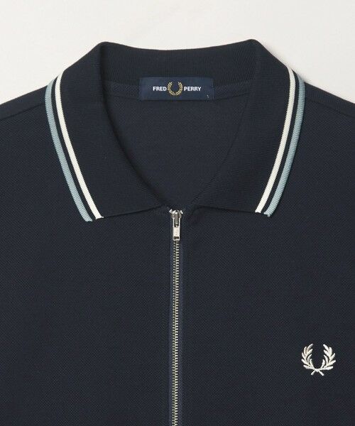 BEAUTY&YOUTH UNITED ARROWS / ビューティー&ユース ユナイテッドアローズ カーディガン・ボレロ | 【別注】＜FRED PERRY＞ツインティップ ジップ ジャケット | 詳細4
