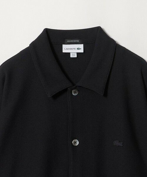 BEAUTY&YOUTH UNITED ARROWS / ビューティー&ユース ユナイテッドアローズ カーディガン・ボレロ | ＜LACOSTE for BEAUTY&YOUTH＞ ワントーン シャツ ジャケット | 詳細1