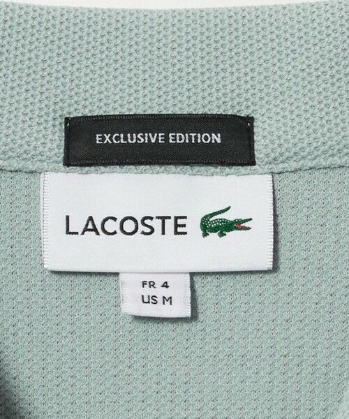 BEAUTY&YOUTH UNITED ARROWS / ビューティー&ユース ユナイテッドアローズ カーディガン・ボレロ | ＜LACOSTE for BEAUTY&YOUTH＞ ワントーン シャツ ジャケット | 詳細12