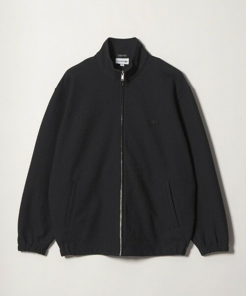 BEAUTY&YOUTH UNITED ARROWS / ビューティー&ユース ユナイテッドアローズ カーディガン・ボレロ | ＜LACOSTE for BEAUTY&YOUTH＞ ワントーン ジップ ブルゾン（BLACK）