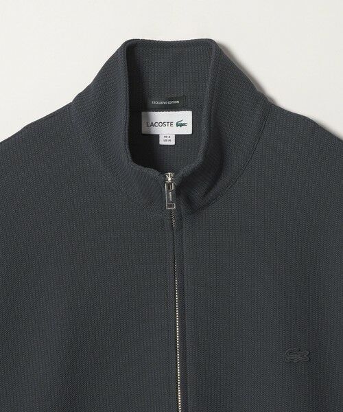 BEAUTY&YOUTH UNITED ARROWS / ビューティー&ユース ユナイテッドアローズ カーディガン・ボレロ | ＜LACOSTE for BEAUTY&YOUTH＞ ワントーン ジップ ブルゾン | 詳細4