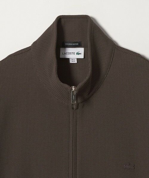 BEAUTY&YOUTH UNITED ARROWS / ビューティー&ユース ユナイテッドアローズ カーディガン・ボレロ | ＜LACOSTE for BEAUTY&YOUTH＞ ワントーン ジップ ブルゾン | 詳細7