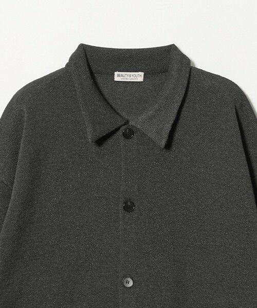 BEAUTY&YOUTH UNITED ARROWS / ビューティー&ユース ユナイテッドアローズ カーディガン・ボレロ | ハーフ ミラノ ニット シャツ ウォッシャブル | 詳細2