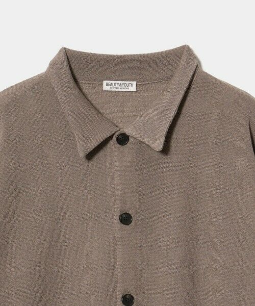 BEAUTY&YOUTH UNITED ARROWS / ビューティー&ユース ユナイテッドアローズ カーディガン・ボレロ | ハーフ ミラノ ニット シャツ ウォッシャブル | 詳細9