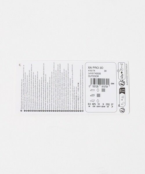 BEAUTY&YOUTH UNITED ARROWS / ビューティー&ユース ユナイテッドアローズ スニーカー | ＜Salomon＞XA PRO 3D スニーカー | 詳細12