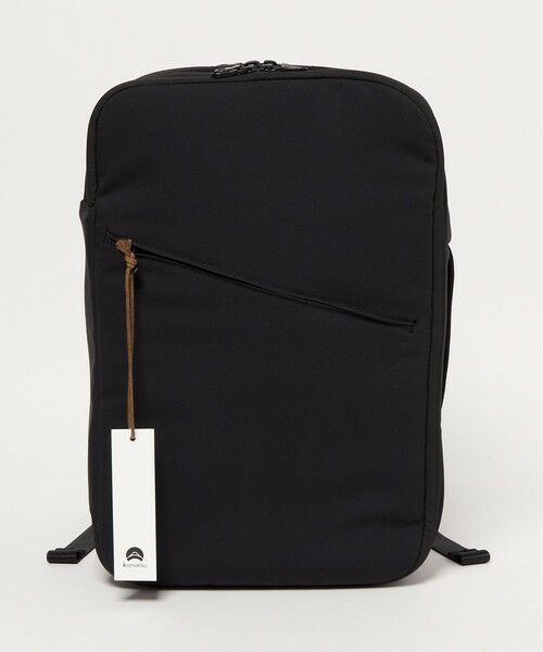 BEAUTY&YOUTH UNITED ARROWS / ビューティー&ユース ユナイテッドアローズ リュック・バックパック | 【WEB限定】小松マテーレ コンパクト リュック（BLACK）