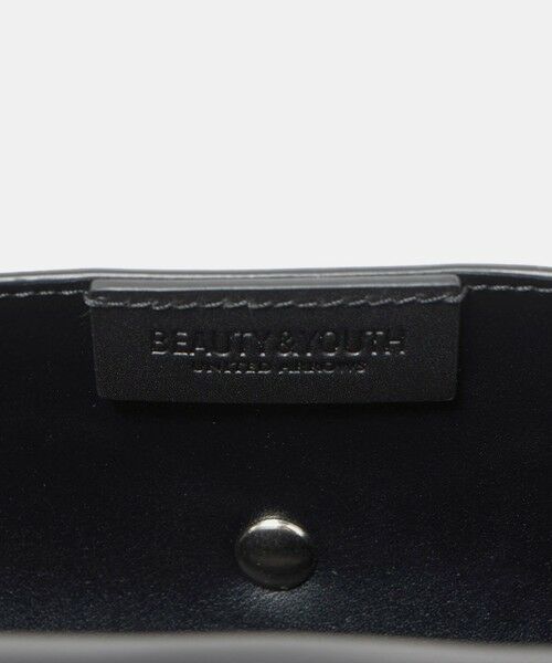 BEAUTY&YOUTH UNITED ARROWS / ビューティー&ユース ユナイテッドアローズ ショルダーバッグ | “Emboss Bag Series” ラウンド ショルダー バッグ | 詳細13