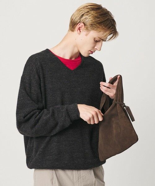 BEAUTY&YOUTH UNITED ARROWS / ビューティー&ユース ユナイテッドアローズ トートバッグ | ＜LA UNIQA＞スエード トートバッグ | 詳細1