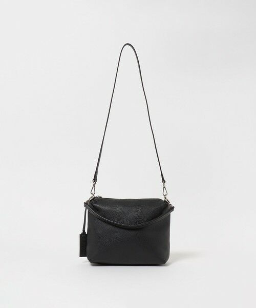 BEAUTY&YOUTH UNITED ARROWS / ビューティー&ユース ユナイテッドアローズ ショルダーバッグ | ＜LA UNIQA＞スクエア ショルダー バッグ（BLACK）