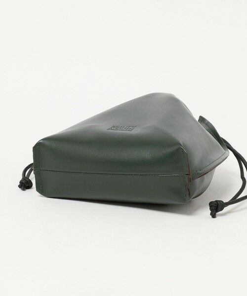 BEAUTY&YOUTH UNITED ARROWS / ビューティー&ユース ユナイテッドアローズ ハンドバッグ | ティー コア レザー パース | 詳細10
