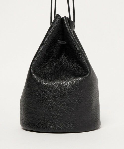BEAUTY&YOUTH UNITED ARROWS / ビューティー&ユース ユナイテッドアローズ ハンドバッグ | 【WEB限定】シボ レザー パース | 詳細1