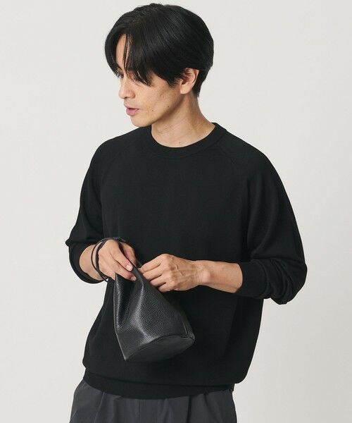 BEAUTY&YOUTH UNITED ARROWS / ビューティー&ユース ユナイテッドアローズ ハンドバッグ | 【WEB限定】シボ レザー パース | 詳細11