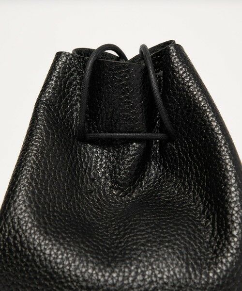 BEAUTY&YOUTH UNITED ARROWS / ビューティー&ユース ユナイテッドアローズ ハンドバッグ | 【WEB限定】シボ レザー パース | 詳細5