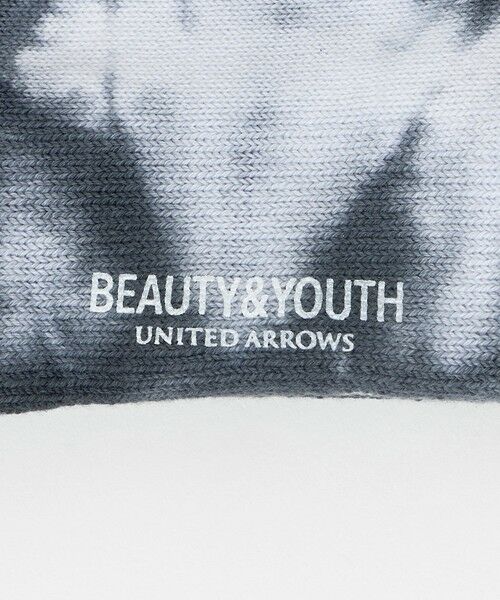 BEAUTY&YOUTH UNITED ARROWS / ビューティー&ユース ユナイテッドアローズ ソックス | 2ライン パイル クルー タイダイ ソックス | 詳細2