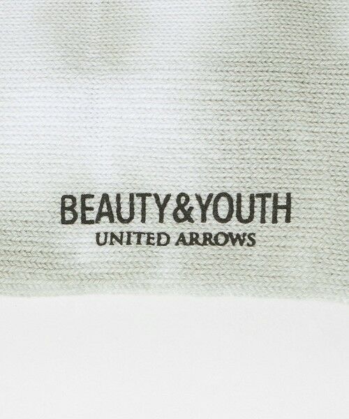 BEAUTY&YOUTH UNITED ARROWS / ビューティー&ユース ユナイテッドアローズ ソックス | 2ライン パイル クルー タイダイ ソックス | 詳細4