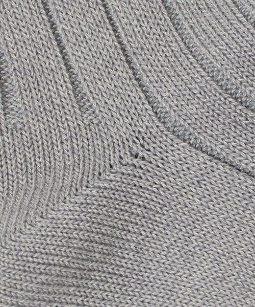BEAUTY&YOUTH UNITED ARROWS / ビューティー&ユース ユナイテッドアローズ ソックス | シルケット リブ レギュラー ソックス | 詳細5