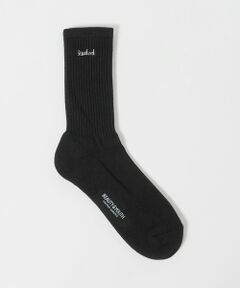 BEAUTY&YOUTH UNITED ARROWS / ビューティー&ユース ユナイテッドアローズ ソックス | フリーダム スタンダード エンブロイダリー ロゴ クルー ソックス