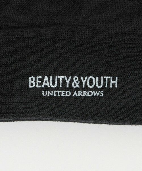 BEAUTY&YOUTH UNITED ARROWS / ビューティー&ユース ユナイテッドアローズ ソックス | フリーダム スタンダード エンブロイダリー ロゴ クルー ソックス | 詳細9