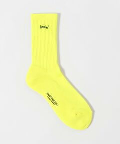 BEAUTY&YOUTH UNITED ARROWS / ビューティー&ユース ユナイテッドアローズ ソックス | フリーダム スタンダード エンブロイダリー ロゴ クルー ソックス