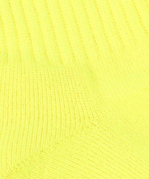 BEAUTY&YOUTH UNITED ARROWS / ビューティー&ユース ユナイテッドアローズ ソックス | フリーダム スタンダード エンブロイダリー ロゴ クルー ソックス | 詳細1