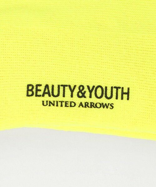 BEAUTY&YOUTH UNITED ARROWS / ビューティー&ユース ユナイテッドアローズ ソックス | フリーダム スタンダード エンブロイダリー ロゴ クルー ソックス | 詳細3