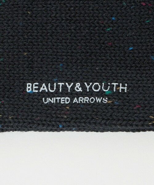 BEAUTY&YOUTH UNITED ARROWS / ビューティー&ユース ユナイテッドアローズ ソックス | ネップ ヘビー ソックス | 詳細4