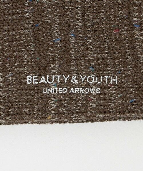 BEAUTY&YOUTH UNITED ARROWS / ビューティー&ユース ユナイテッドアローズ ソックス | ネップ ヘビー ソックス | 詳細6