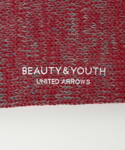 BEAUTY&YOUTH UNITED ARROWS / ビューティー&ユース ユナイテッドアローズ ソックス | ネップ ヘビー ソックス | 詳細8
