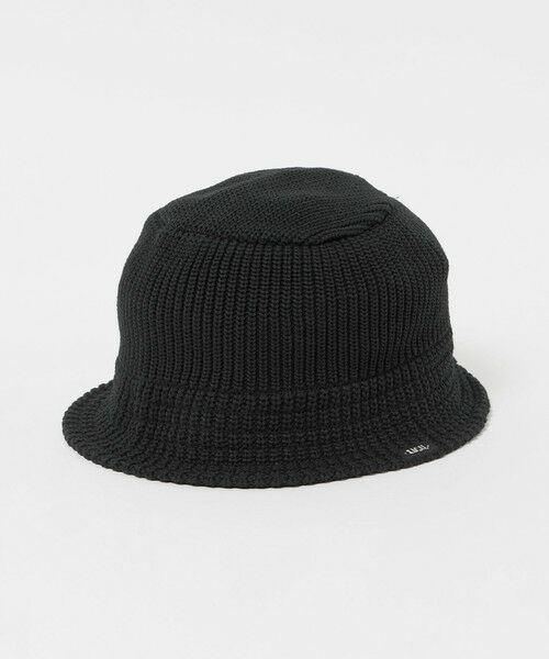 BEAUTY&YOUTH UNITED ARROWS / ビューティー&ユース ユナイテッドアローズ ハット | ＜Racal＞ニット バケット ハット（BLACK）