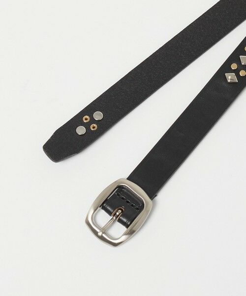 BEAUTY&YOUTH UNITED ARROWS / ビューティー&ユース ユナイテッドアローズ ベルト・サスペンダー | ナロー スタッズ ベルト 20mm | 詳細3