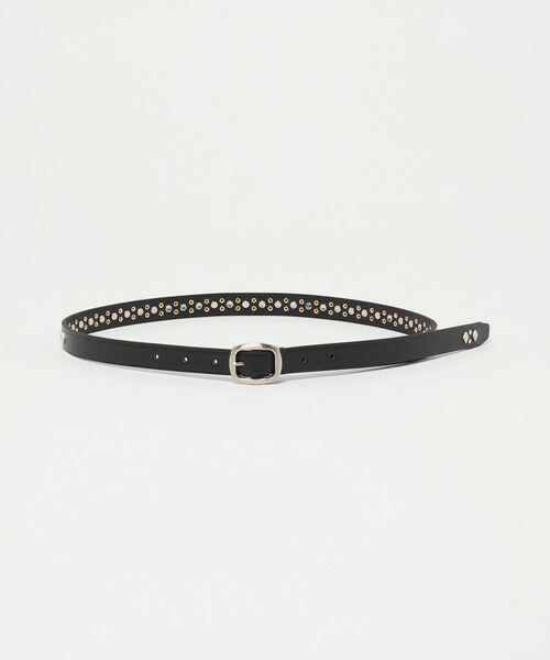 BEAUTY&YOUTH UNITED ARROWS / ビューティー&ユース ユナイテッドアローズ ベルト・サスペンダー | ナロー スタッズ ベルト 20mm（BLACK）