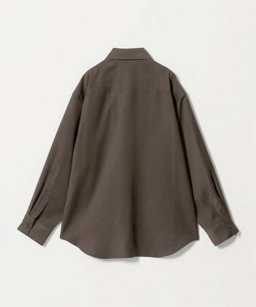BEAUTY&YOUTH UNITED ARROWS / ビューティー&ユース ユナイテッドアローズ シャツ・ブラウス | ポリエステル スエードライク シャツ | 詳細3